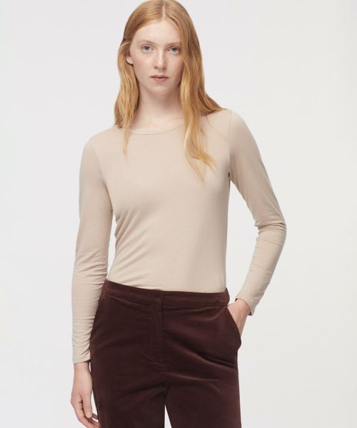 Essential Neutral Wool Top